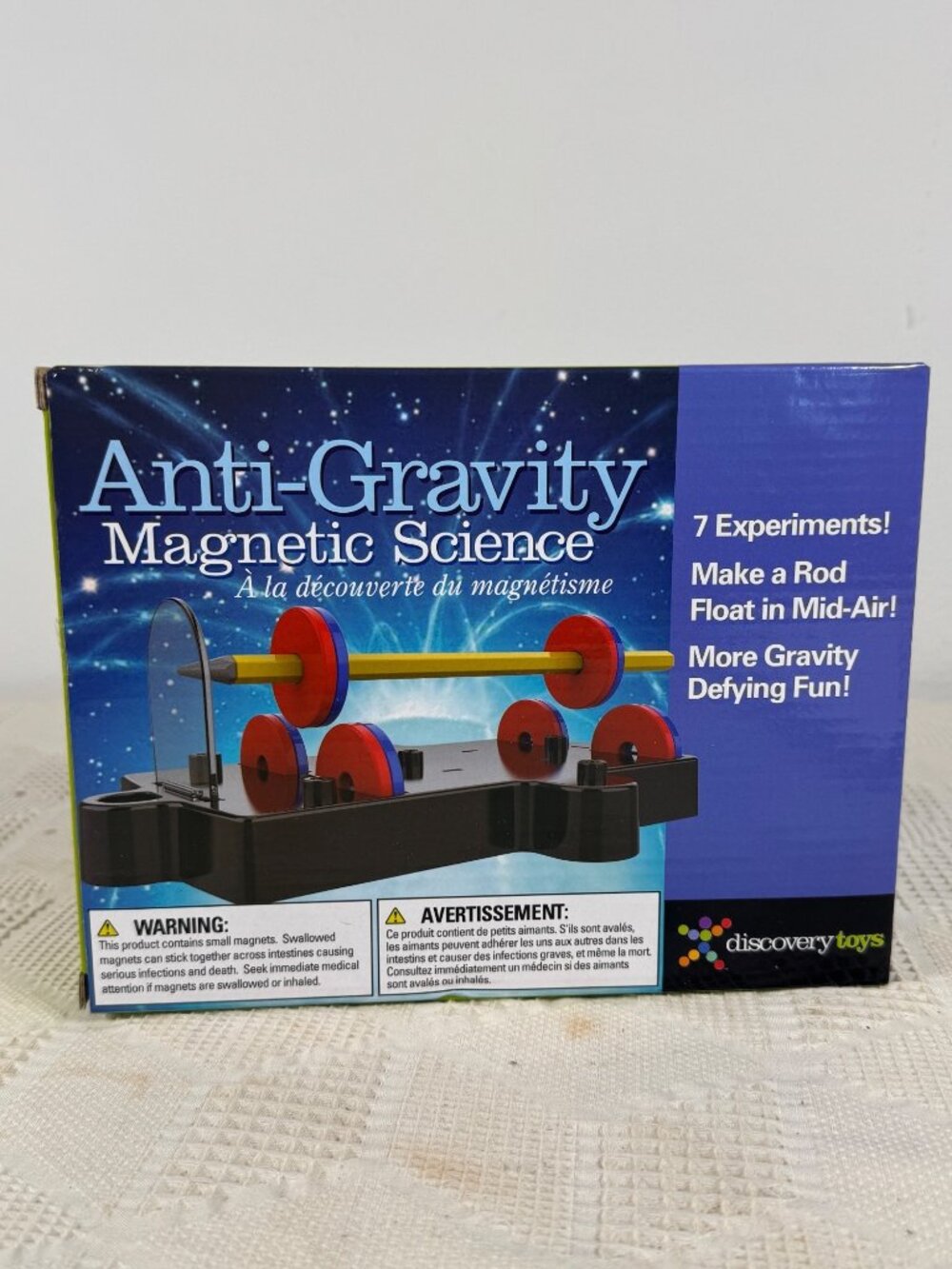 Anti-Gravity Magnetic Kids Science Kit 7 Experiments Stem Discovery Toys